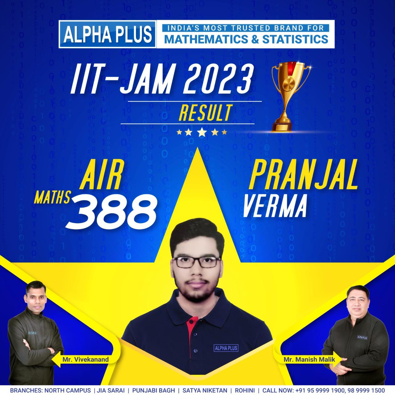 Alpha Plus Topper Success Poster