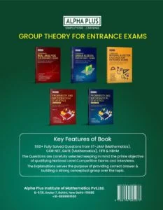 Group theory for entracne exams