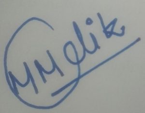mansih malik signature