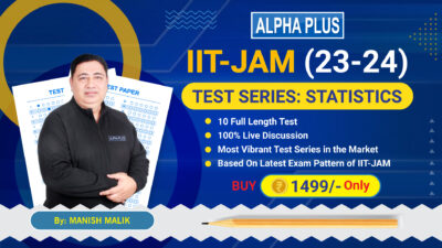 Test Series IIT JAM STATISTICS